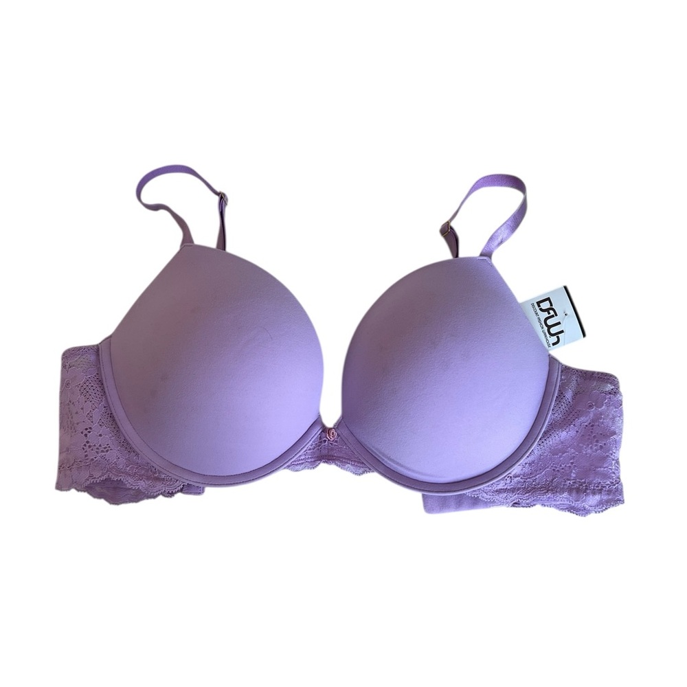 NWT Victoria’s Secret Dream Angels Lace Push-Up Bra - Silky Lilac 34DD